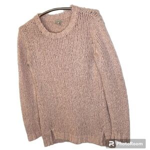 CALVIN KLEIN | Women’s Light Pink Chunky Knit CALVIN KLEIN Sweater Size Small